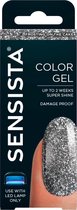 Sensista Color Gel Frosting on the Cake -Zilver/Glitter