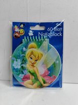 Disney - notitie boekje - notebook - Tinkerbel groen