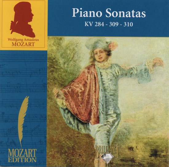 Piano Sonatas Kv 284 309 310 Wolfgang Amadeus Mozart Cd Album