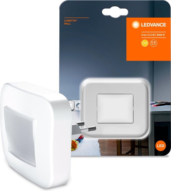 Ledvance Lunetta Hall Nachtlicht LED - Voor stopcontact - Warm wit