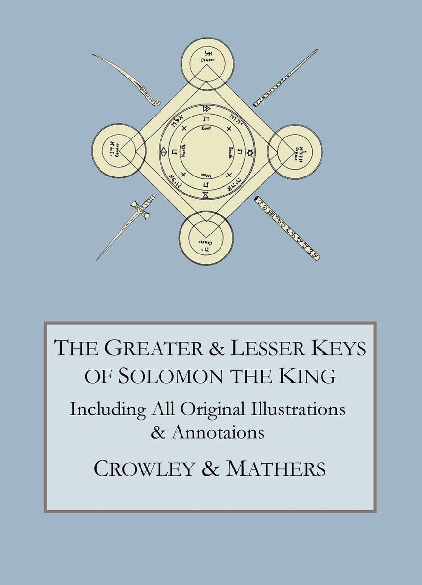 Omslag van The Greater and Lesser Keys of Solomon the King