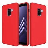 TF Cases | Samsung Galaxy A5 2018 | silicone | Rood | High Quality |