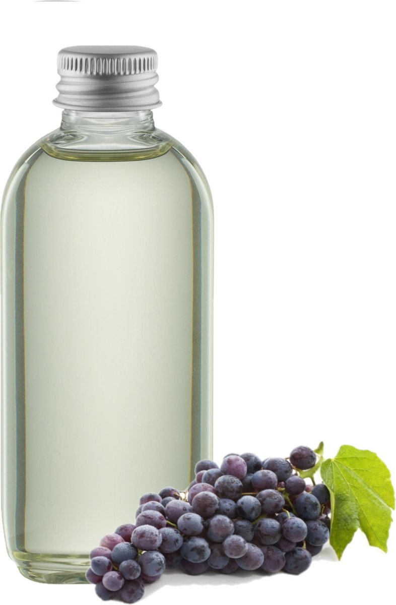 Goedkoopste Druivenpitolie 75 ml - 100 Natuurlijk - biologisch en koudgeperst- met aluminium dop - grapeseed oil
