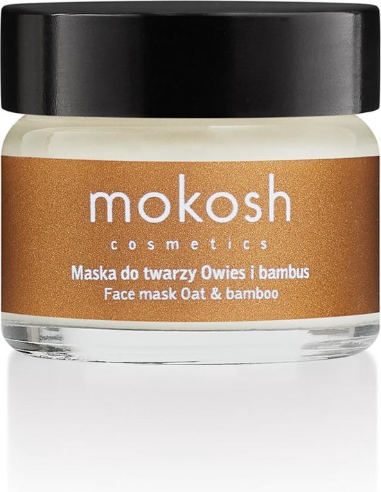 Baan contact omringen Mokosh | Lifting Face Mask Oat & Bamboo | Natuurlijke Gezichtsmarker | Vegan  |... | bol.com