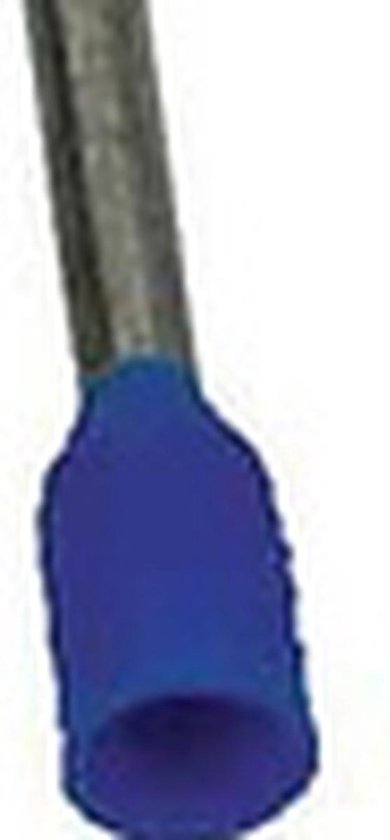 Hanibos adereindhulzen, 100 stuks, 0,75 mm², set kabeleindhulzen, geïsoleerde aderhulzen voor draadverbinding (0,75 mm² x 8 mm