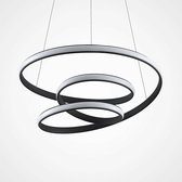 Lucande - LED hanglamp - 1licht - ijzer, aluminium, siliconen - H: 21 cm - zand - Inclusief lichtbron