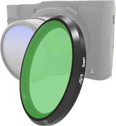 JSR gekleurde lensfilter voor Panasonic LUMIX LX10 (groen)