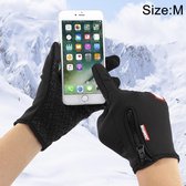 HAWEEL Buitensporten voor heren Windstopper Winterhandschoenen met volledige vinger, Touchscreen met twee vingers, Voor iPhone, Galaxy, Huawei, Xiaomi, HTC, Sony, LG en andere appa