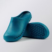 EVA-schoenen Scrub Orthopedische diabetische schoenen Verpleegsterspantoffels voor mannen en vrouwen Verpleging Schoenen Schoeisel, schoenmaat: 37 (donkerblauw)