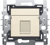 Niko - Data stopcontact 1X RJ11 utp vlak cream - 100-65113