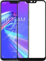 Voorste scherm buitenste glazen lens voor Asus Zenfone Max (M2) ZB633KL / ZB632KL X01AD (zwart)