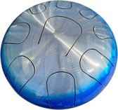 LIDAH® Steel Tongue Drum - Lydian Constellation Series (28 cm) – Handpan - Lotus Drum – Klankschaal – Meditatie - Yoga