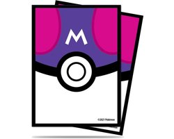 Pokemon up deck protector sleeves master ball (65)