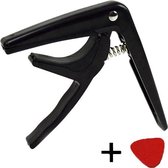 WM-01 Ukelele Capo met Vilten Plectrum - Ukulele Caposter  - Accessoires
