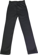 Joggingsbroek / pyjamabroek - Zwart - Polyester - Maat 98 / 104