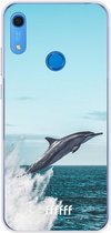 Huawei Y6 (2019) Hoesje Transparant TPU Case - Dolphin #ffffff