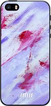 iPhone 5 Hoesje TPU Case - Abstract Pinks #ffffff