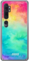 Xiaomi Mi Note 10 Hoesje Transparant TPU Case - Rainbow Tie Dye #ffffff