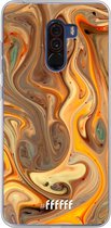 Xiaomi Pocophone F1 Hoesje Transparant TPU Case - Brownie Caramel #ffffff