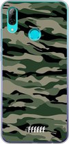 Honor 10 Lite Hoesje Transparant TPU Case - Woodland Camouflage #ffffff