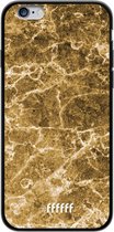 iPhone 6 Hoesje TPU Case - Gold Marble #ffffff