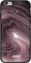 iPhone 6 Hoesje TPU Case - Purple Marble #ffffff