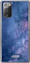 Samsung Galaxy Note 20 Hoesje Transparant TPU Case - Perfect Stars #ffffff