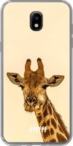 Samsung Galaxy J5 (2017) Hoesje Transparant TPU Case - Giraffe #ffffff