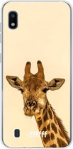 Samsung Galaxy A10 Hoesje Transparant TPU Case - Giraffe #ffffff