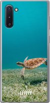 Samsung Galaxy Note 10 Hoesje Transparant TPU Case - Turtle #ffffff