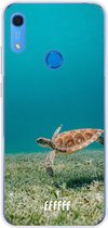 Huawei Y6 (2019) Hoesje Transparant TPU Case - Turtle #ffffff