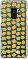 6F hoesje - geschikt voor Samsung Galaxy S9 -  Transparant TPU Case - Lemons #ffffff