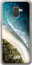 Samsung Galaxy A8 (2018) Hoesje Transparant TPU Case - La Isla #ffffff