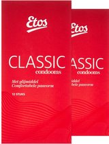 Etos Condooms - Classic - 24 stuks (2 x 12)