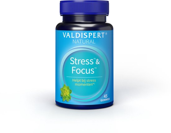 Valdispert Stress & Focus Supplement 45 gummies