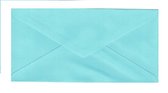 Luxe Enveloppen - 100 stuks - Licht Blauw - 110X220 mm - 100grms - 11x22 cm - Brief envelop