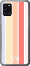 Samsung Galaxy A31 Hoesje Transparant TPU Case - Vertical Pastel Party #ffffff