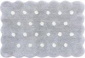Lorena Canals - Wasbaar vloerkleed - Mini Biscuit Pearl Grey - 70 x 100 cm