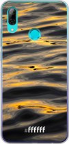 Honor 10 Lite Hoesje Transparant TPU Case - Water Waves #ffffff