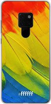 Huawei Mate 20 Hoesje Transparant TPU Case - Macaw Hues #ffffff