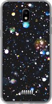 Samsung Galaxy J5 (2017) Hoesje Transparant TPU Case - Galactic Bokeh #ffffff