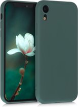 kwmobile telefoonhoesje voor Apple iPhone XR - Hoesje voor smartphone - Back cover in mosgroen