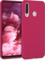 kwmobile telefoonhoesje voor Huawei P30 Lite - Hoesje voor smartphone - Back cover in granaatappelrood