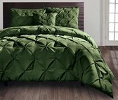 Beau Maison - Monte Carlo - Olivegreen - 200 x 200/220 cm