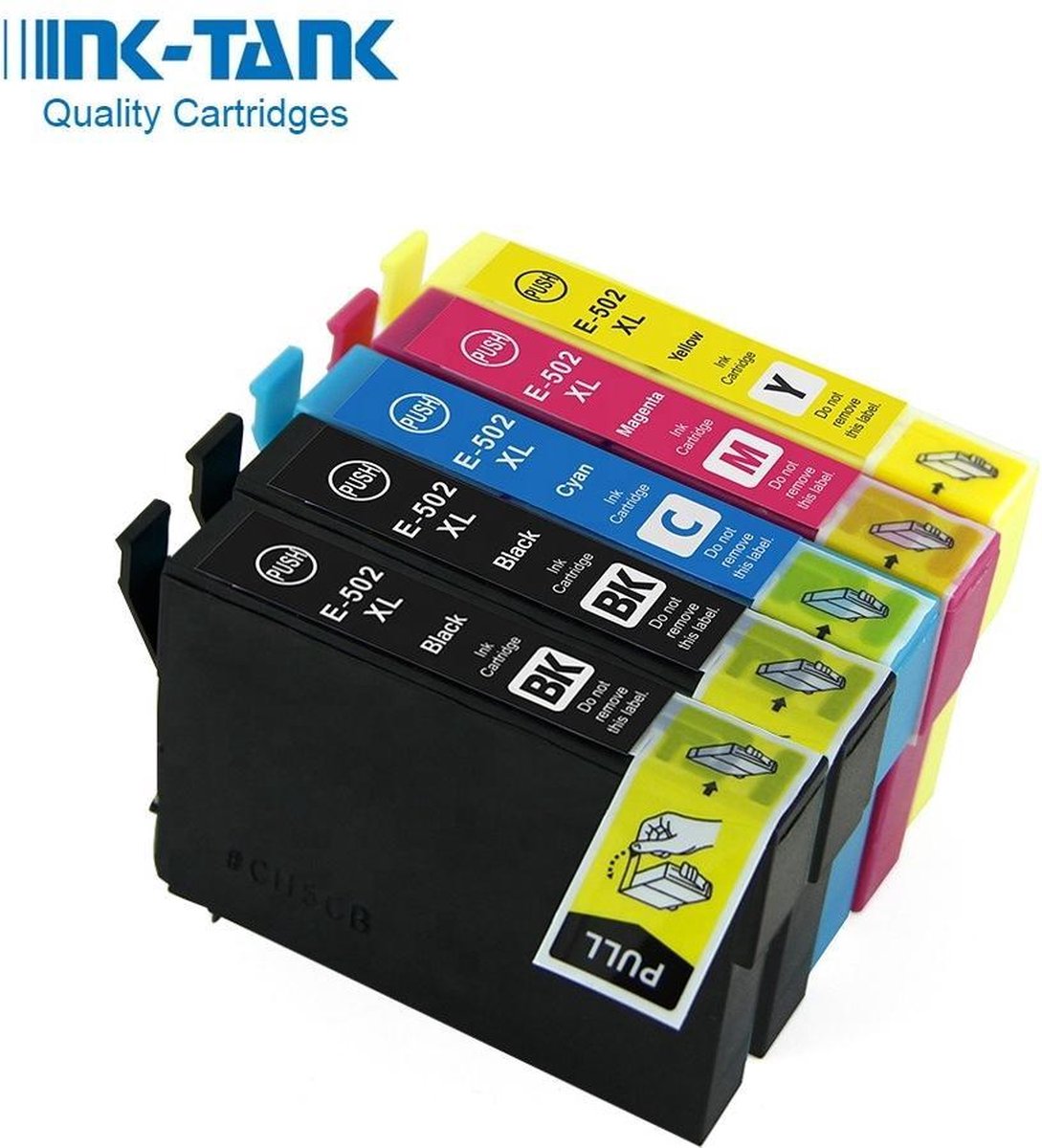 Epson 502 Inktcartridge Multipack Van 5 Stuks Met Chip Epson 502xl Voor 2025