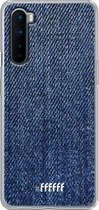 OnePlus Nord Hoesje Transparant TPU Case - Denim #ffffff