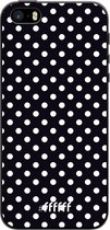 iPhone 5 Hoesje TPU Case - Onyx Dots #ffffff