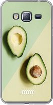 Samsung Galaxy J3 (2016) Hoesje Transparant TPU Case - Avocado Aficionado #ffffff
