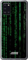 Samsung Galaxy A31 Hoesje Transparant TPU Case - Hacking The Matrix #ffffff