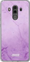 Huawei Mate 10 Pro Hoesje Transparant TPU Case - Lilac Marble #ffffff